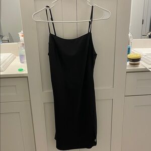 Elegant Black Slip Dress